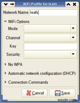 EeeDoraでWiFiを有効にする方法 