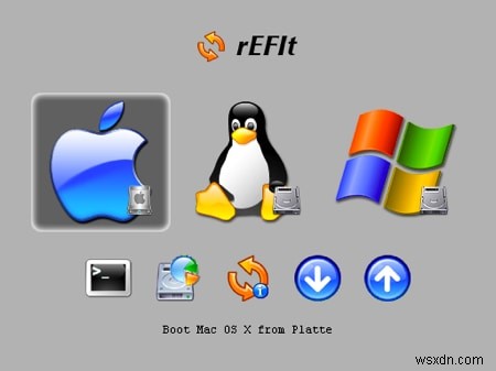 概要とインストール：rEFIt –OSXブートマネージャー 