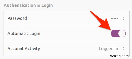 Ubuntuに自動的にサインインする方法 