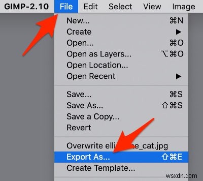 Gimpを使用して画像のサイズを変更する方法 