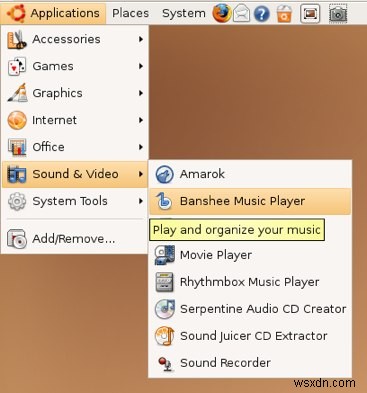 Bansheeを使用してUbuntuでiPodを管理する方法 