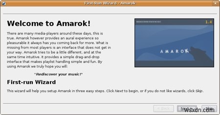 UbuntuにAmarokをインストールする方法（そしてMP3を再生するためにそれを取得する方法） 