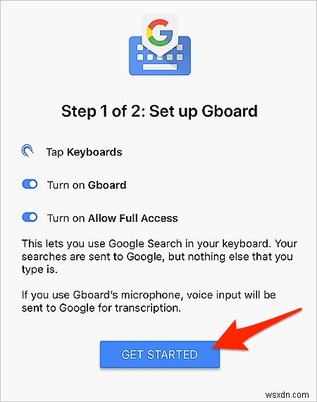 iPhoneでGoogleキーボードを使用する方法 