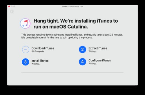 macOSCatalinaにiTunesをインストールする方法 