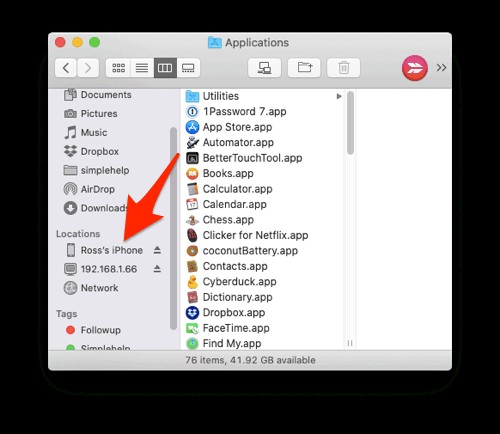 macOS CatalinaでiPhone、iPad、またはiPodをバックアップする方法 