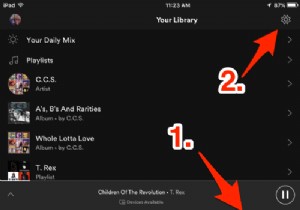 iPhoneまたはiPadでSpotifyを大きくする方法 