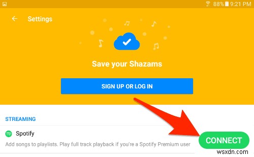 ShazamトラックからSpotifyプレイリストを作成する方法 