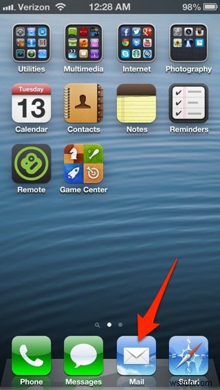 iPhoneまたはiPadでメールアカウントを設定する方法 