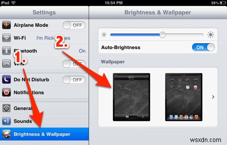 iPhoneまたはiPadで壁紙を変更する方法 
