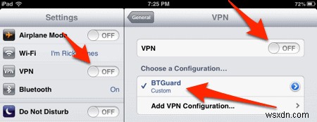 iPhoneまたはiPadでVPNを設定する方法 