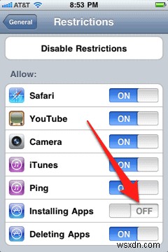 iPhoneまたはiPadへのアプリのインストールを無効にする方法 