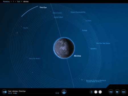 iPadの音楽を信じられないほど楽しいSFユニバースに無料の惑星アプリに変えましょう 