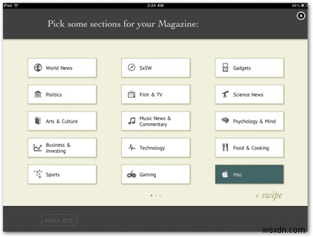 iPad用のカスタムデジタルマガジンを作成する方法 