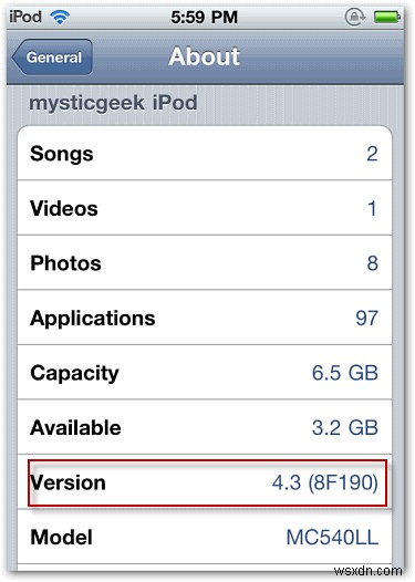 iOSデバイスをバージョン4.3にアップグレードする方法 