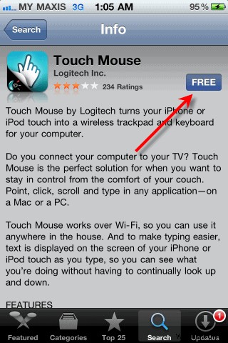 iPhoneをマウスとキーボードとして使用する方法 