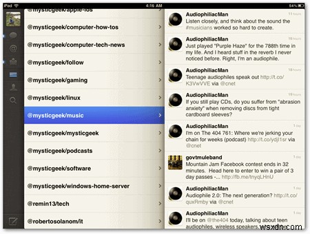 iPad用の5つの優れたTwitterアプリ 