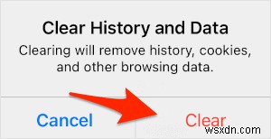 Safari for iPadでキャッシュ、履歴、Cookieをクリアする方法 