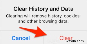 Safari for iPadでキャッシュ、履歴、Cookieをクリアする方法 