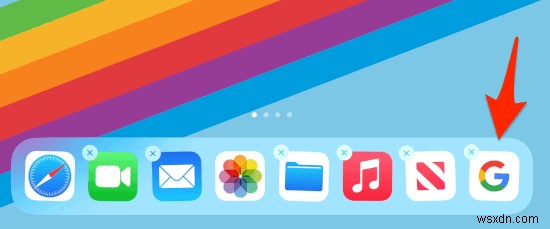 iPadドックにアプリを追加する方法 