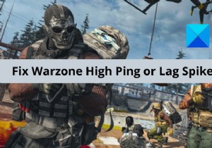 PCのWarzoneHighPingまたはLagSpikeを修正 
