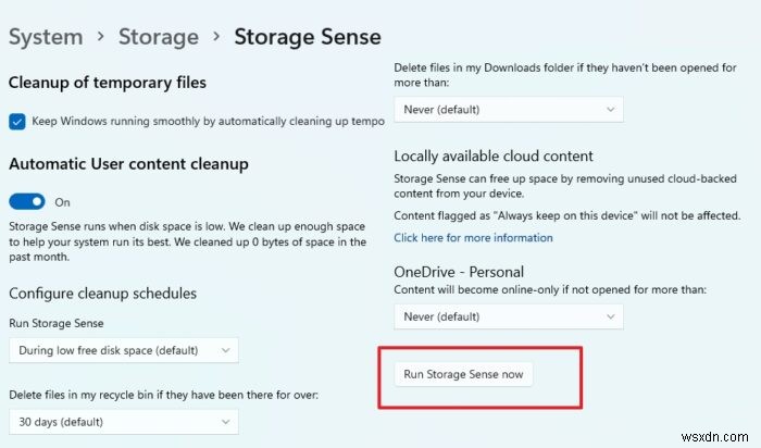 このコンピュータには一時ファイル用の十分なスペースがありません、エラー0x80070103 