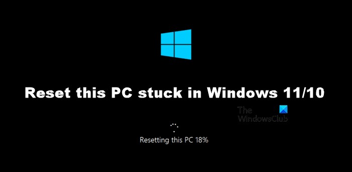 Windows11/10でスタックしているこのPCをリセットします 