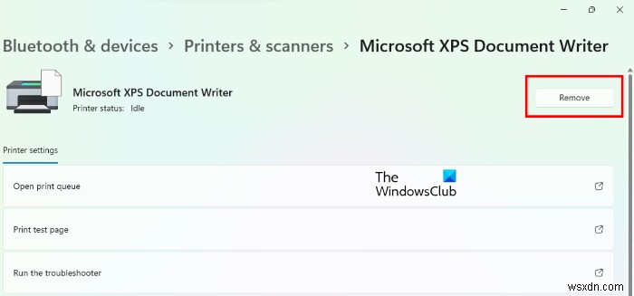 Microsoft XPSDocumentWriterが機能しない問題を修正 