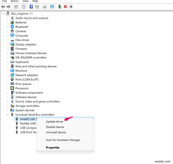 Windows11/10でUSBTypeCドライバーをダウンロードまたは更新する方法 