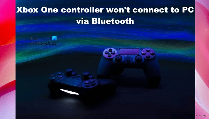 XboxOneコントローラーがBluetooth経由でPCに接続しない問題を修正 