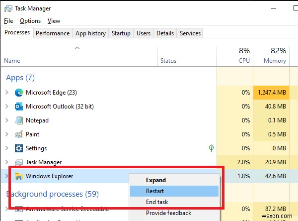 Windowsのスタートメニューは閉じず、Windows11/10ではフリーズしたままになります 