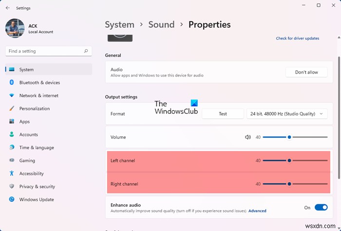 より良いオーディオを得るためにWindows11のサウンド設定を変更する方法 