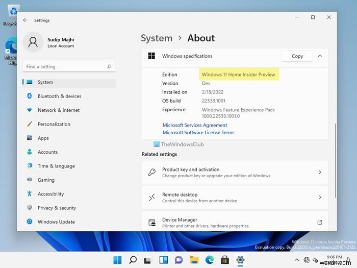 MicrosoftアカウントなしでWindows11Homeをインストールする方法 