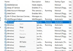 Windowsオーディオサービスは、サウンドを取り戻すためにログイン時に再起動する必要があります 
