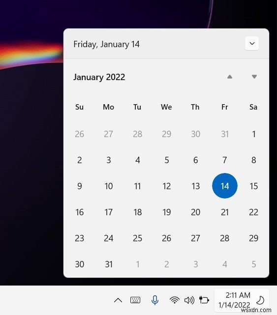 Windows11PCでカレンダーアプリを使用する方法 
