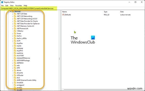 Windows11/10で欠落または削除されたサービスを復元する方法 