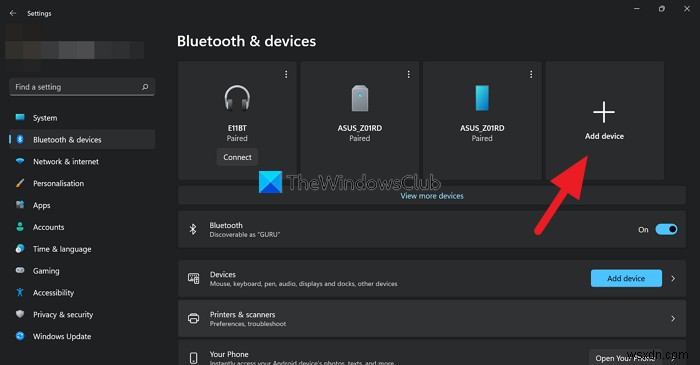 BluetoothヘッドフォンをWindows11/10PCに接続する方法 