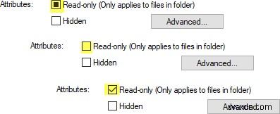 Windows11/10でファイルまたはフォルダを非表示または読み取り専用にする方法 