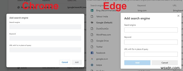 ChromeまたはEdgeアドレスバーから直接Webサイトを検索する方法 