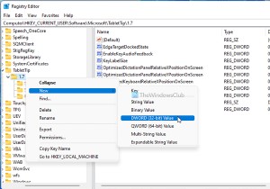 Windows11/10でタッチキーボードのシフトロックをオンまたはオフにする方法 