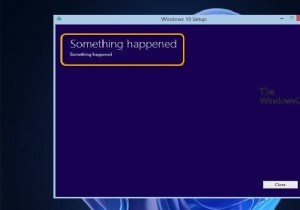 何かが起こったWindowsセットアップエラーを修正する 