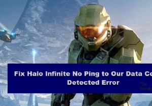 Halo Infinite –データセンターへのPingは検出されません 