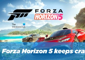 修正ForzaHorizo​​n5は、WindowsPCでの起動時にクラッシュまたはフリーズし続ける 