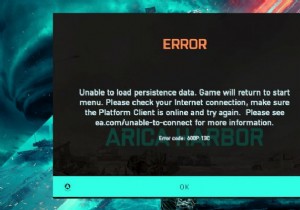 バトルフィールド2042エラー4Cまたは13Cを修正し、永続性データを読み込めません 