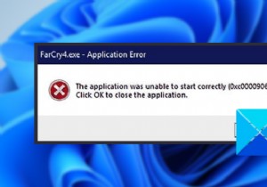 Windows 11/10でアプリケーションエラー0xc0000906を修正する方法
