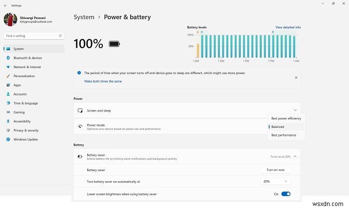 Windows11のシステム設定の説明 