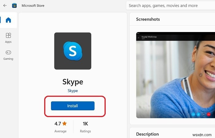 SkypeはWindows11/10で開くたびにインストールされます 