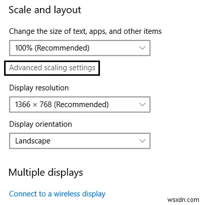 Windows11/10でDPIスケーリングレベルを調整する方法 