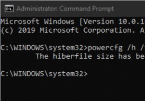 Windows11/10でHiberfileタイプをFullまたはReducedとして指定する方法 