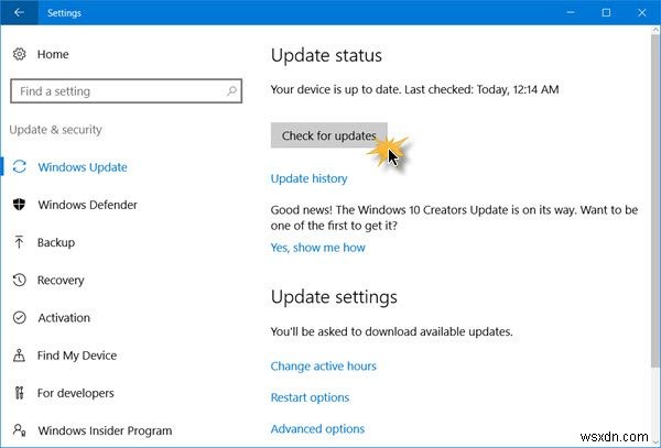 Windows10バージョン21H22021年11月アップデートの入手方法 