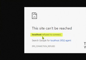 ローカルホストがWindows11のChromeでの接続を拒否しました 